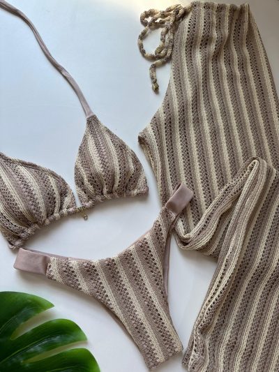 Conjunto Bikini Beige